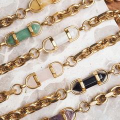 Alchemy Crystal Choker 18k Gold