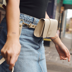 Aura Animale Belt Bag Cream
