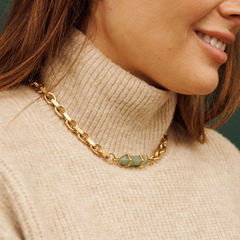 Alchemy Crystal Choker 18k Gold