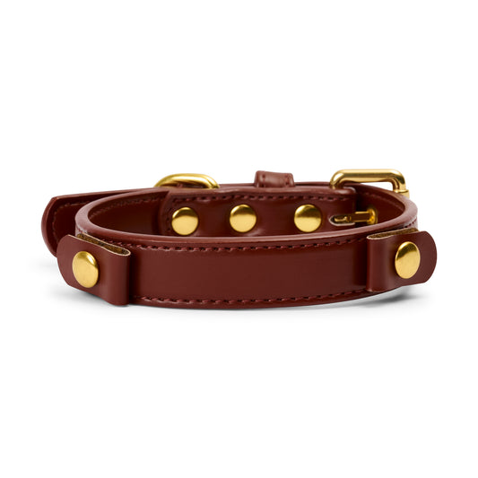 Soul Dog Collar Chestnut