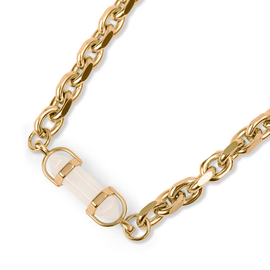 Alchemy Crystal Choker 18k Gold