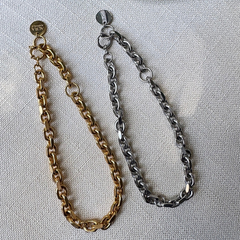 Mena Choker Polished Silver
