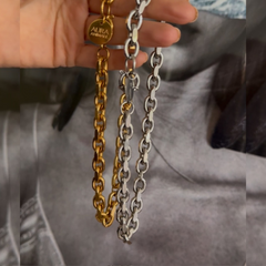 Mena Choker Polished Silver