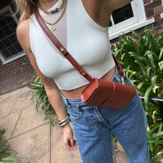 Cazimi Crossbody Bag - Chestnut